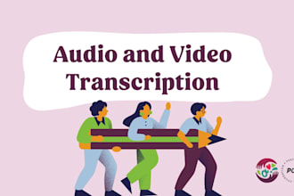 transcribe your video for you