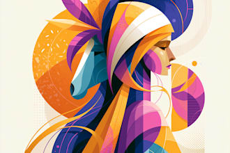 do digital abstract art