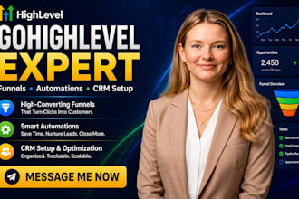 be your go high level expert ghl automation workflows and setup email marketing