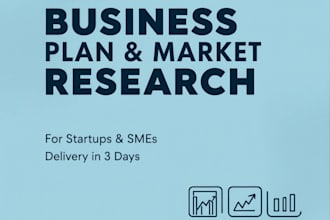 do market research and business plan for startups and smes