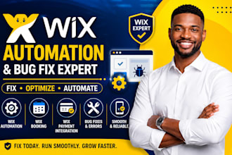 do wix automation fix wix website bug errors wix booking wix payment integration