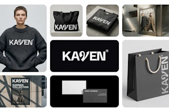 design a premium product brand identity with logo