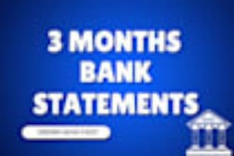 reconcile bank statement PDF to editable format