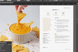 write,design,edit,receipe for cookbook,receipe book,ebook,cookbook cover for kdp
