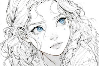 sketch you color anime sketch art
