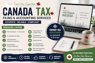 prepare canada tax returns t1 t2 gst hst and business taxes