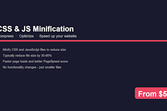 minify and compress your CSS and javascript files