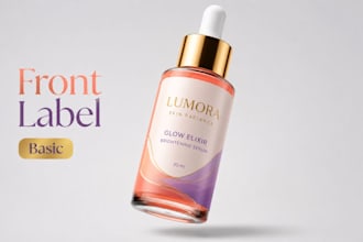 design skincare packaging and cosmetic labels
