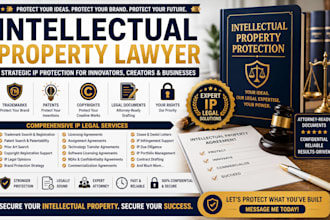 craft intellectual property lawyer services for trademarks patents and copyright