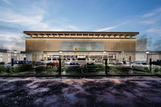 3d exterior modeling in sketchup and rendering in lumion