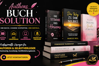 erstelle dein buchcover, formatierung und KDP veroffentlichung fur new adult