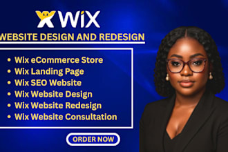 build wix website design wix website redesign wix development wix ecomerce store
