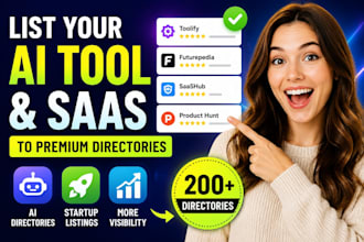 submit your ai tool or saas to premium ai and startup directories