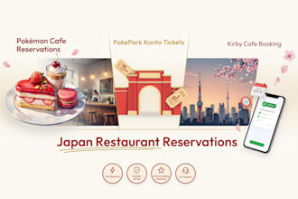 secure pokémon cafe,pokepark kanto tickets and kirby cafe
