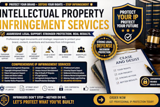 draft intellectual property dispute resolution letters for businesses and people