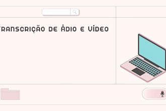fazer transcricao profissional de audio e vídeo em portugues