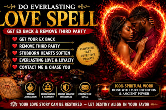 do everlasting love spell to stubborn get ex back remove third party, contact me