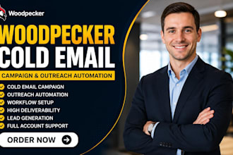 woodpecker cold email campaign woodpecker outreach automation woodpecke workflow