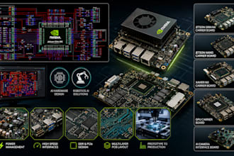 do ai hardware pcb, GPU, nvidia jetson carrier board, robotics ai, edge ai pcb
