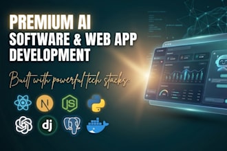 develop ai saas, ai agent, chatbot, automation, and custom web application