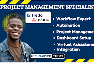 trello asana automation expert trello asana worflow setup board management