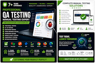 do website QA, automation, security, and penetration testing