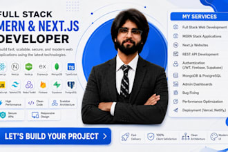 be your full stack mern developer