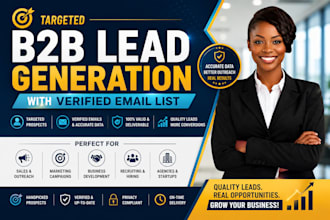 targeted b2b lead generation with verified email list