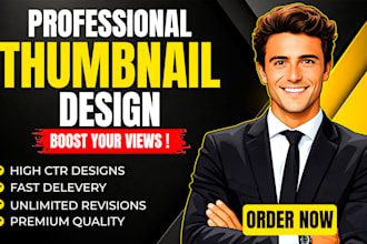 design eye catching youtube thumbnails that boost CTR