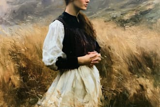 paint an oil replica of any painting