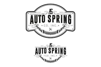 design custom vintage hand lettering logo for your brand