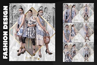 create fashion post for feed instagram with elegant style