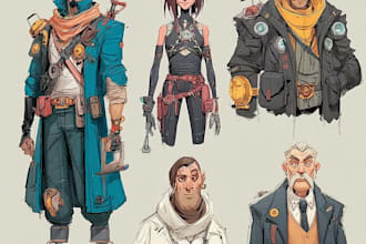 design an original character concept for your game