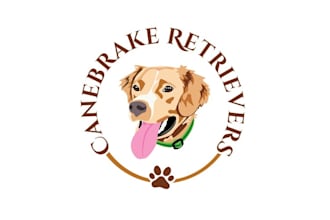design labrador retriever training appeal logo