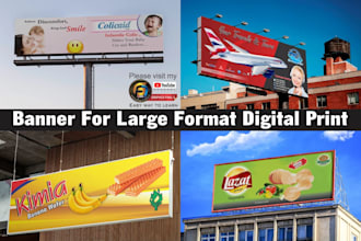 design modern roll up banner billboard outdoor