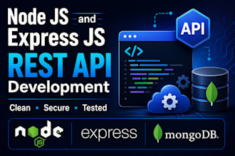develop node js and express rest apis