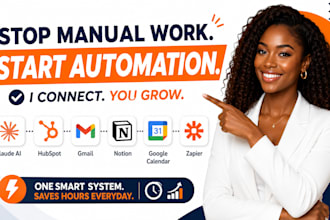claude ai hubspot gmail notion google calendar zapier integration automation