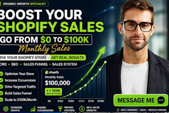 boost shopify sales dropshipping marketing ig fb ads tiktok shopify SEO exp