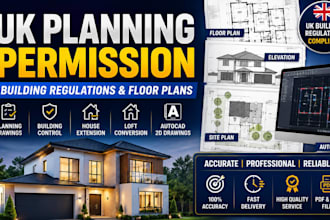 uk building regulations, planning permission, floor plan, architectural drawings