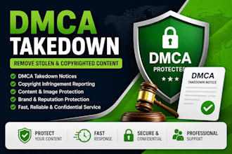 remove facebook and instagram content by dmca
