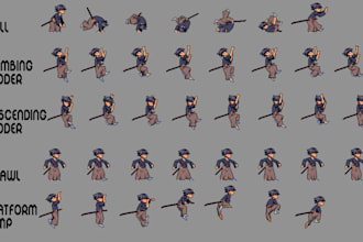 do pixel art tile character design game art tile map environment indie game