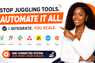 gohighlevel jotform slack asana apollo io xero zapier integration automation