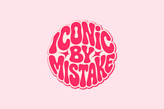 do modern typography tshirt design, logo design, kpop design