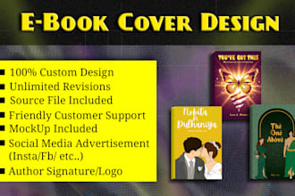 create custom ebook and book covers