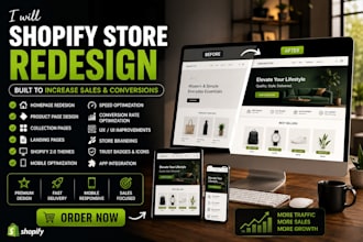 redesign your shopify store for higher conversions