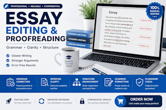 professionally edit and proofread your essay