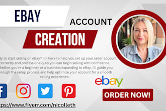 do ebay account creation ebay store setup account creation ebay marketing seo