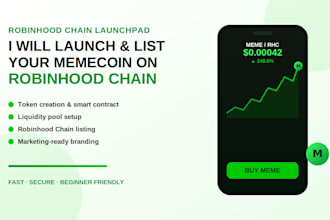 launch and list your memecoin on robinhood chain