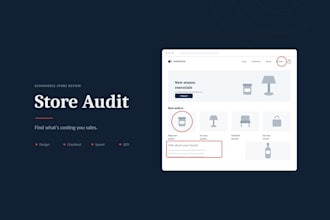 audit your shopify store and give you a prioritized fix list