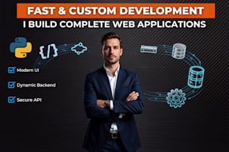 build a responsive full stack dynamic website with custom admin panel